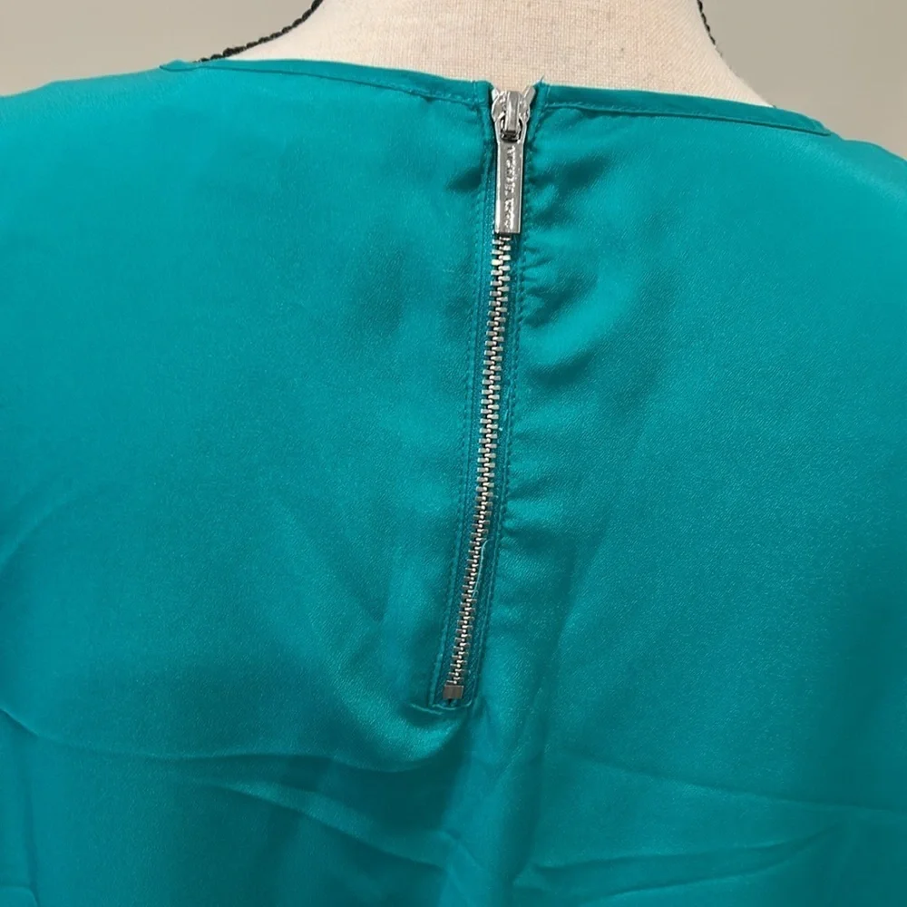 Michael Kors Green Boxy Tank Top